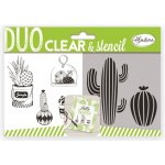 ALADINE Gelová razítka se šablonou kaktusy – Zboží Dáma