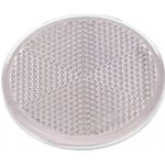 Odrazka bílá, průměr 60 mm, samolepicí – Sleviste.cz