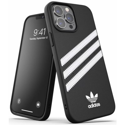 Pouzdro adidas OR Moulded Case PU FW21 iPhone 13 Pro Max /white černé