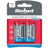 Baterie primární REBEL EXTREME Alkaline Power C 2ks BAT0093B