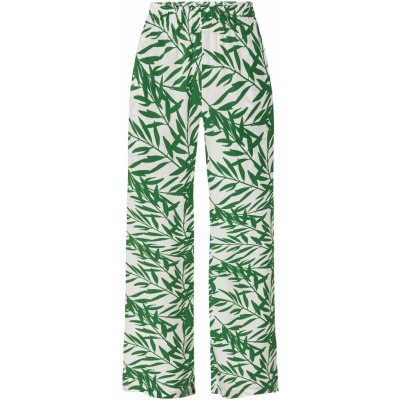 Esmara dámské letní kalhoty béžové zelené – Zboží Dáma