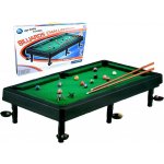 Billiard velký dětský kulečník 55x32cm set s koulemi a 2 tágy – Zboží Dáma