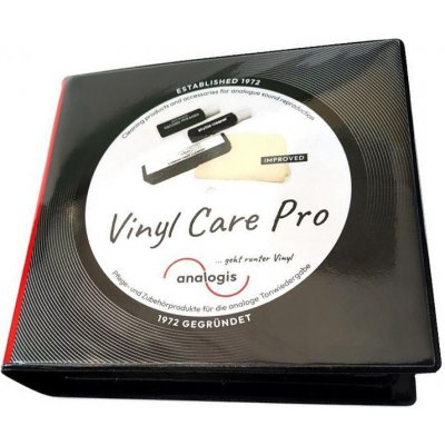 Analogis 6281 Vinyl Care Pro - Sada čištění pro gramofon – Zboží Mobilmania