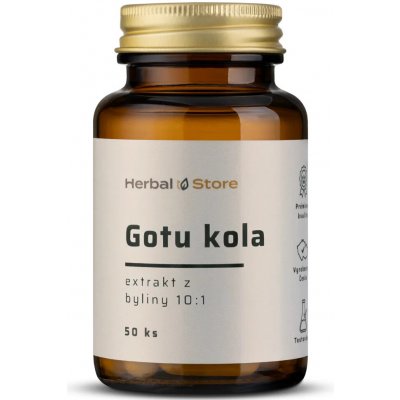 Gotu kola kapsle extrakt z byliny 10:1 50 kapslí – Hledejceny.cz
