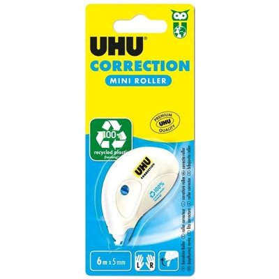 UHU Correction Roller Mini 5 mm x 6 m – Zbozi.Blesk.cz