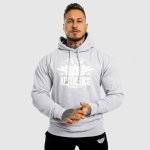 Iron Aesthetics Fitness mikina bez zipu Force šedá Sivá – Sleviste.cz