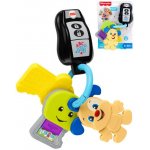 Fisher-Price Baby svazek klíčů štěňátko na baterie CZ Světlo Zvuk pro miminko – Sleviste.cz