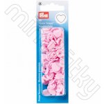 Patentky srdce růžové – Zboží Dáma