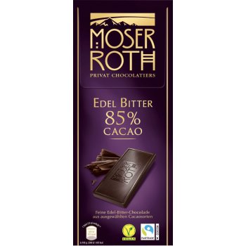 Moser Roth - čokoláda hořká 85% 125 g