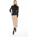 ašmírová sukně Cindy světle hnědá – Zboží Mobilmania