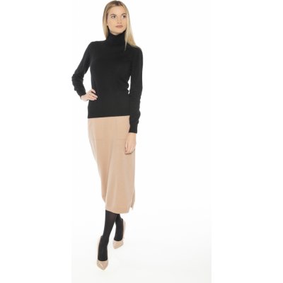 ašmírová sukně Cindy světle hnědá – Zboží Mobilmania