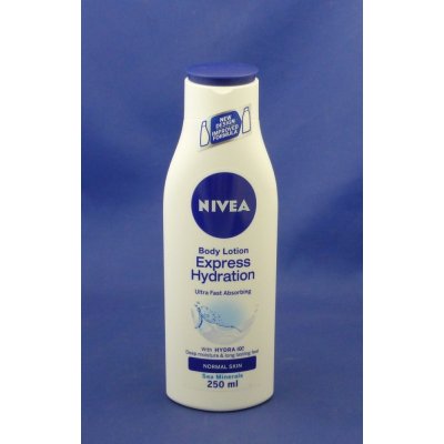 Nivea Expres Hydration lehké tělové mléko pro normální až suchou pokožku 250 ml