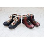 Rieker dámská kotníková obuv 73343-35 červená – Sleviste.cz