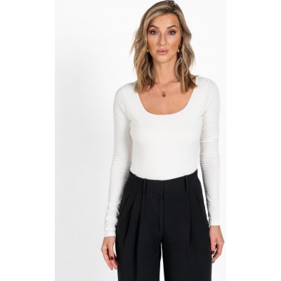 TallGuys dámský dlouhý rukáv Off-white – Zboží Dáma