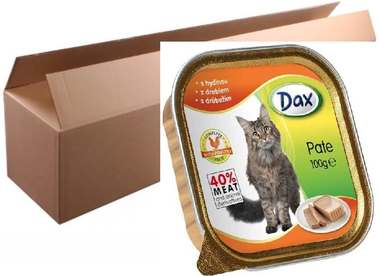 Juko Dax kočka drůbeží 16 x 100 g