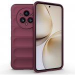 Rugg odolný gelový obal na Realme 14 Pro+ 5G - vínový – Zboží Živě