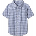 GAP 861755-06 dětská vzorovaná košile modrá – Zboží Dáma