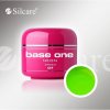 UV gel Silcare Base One neonový UV gel 07 GREEN 5 g