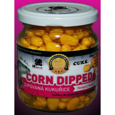 LK Baits Dipovaná kukuřice 220ml Hungary Honey