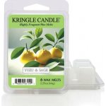 Kringle Candle Yuzu & Sage Vonný Vosk 64 g – Sleviste.cz
