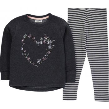 Heatons Embellished Sweater Set Child Girls Grey