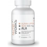 NutriWorks Alpha Lipoic Acid 500 mg 90 kapslí – Hledejceny.cz