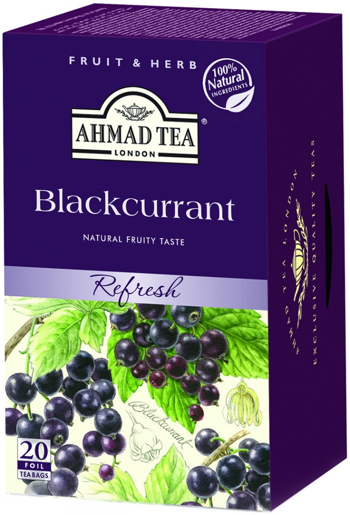 Ahmad Tea Blackcurrant 20 x 1,8 g