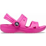 Crocs sandály dětské Classic Crocs Sandal T růžová – Zboží Dáma