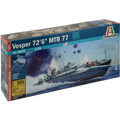 Italeri loď VOSPER 726 MTB 77 1:35