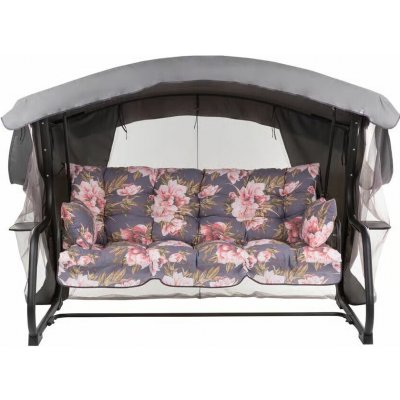 Patio Ravenna Lux Black Edition s moskytiérou a s bočními stolky A098-01PB 448630 – Hledejceny.cz