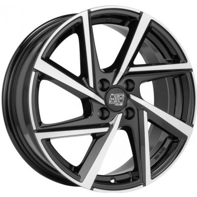 MSW 80 7x17 4x100 ET37 gloss black polished | Zboží Auto