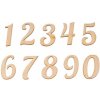Dekorace Čistédřevo dřevěná libovolná číslice I
