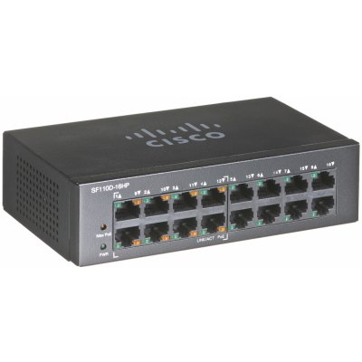 Cisco SF110D-16HP – Hledejceny.cz
