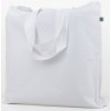 Nákupní taška a košík Printwear Velká bavlněná taška XT630 White 49x50 cm