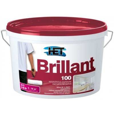 Het Brillant 100 malířská omyvatelná barva, 15 + 3 kg – Hledejceny.cz