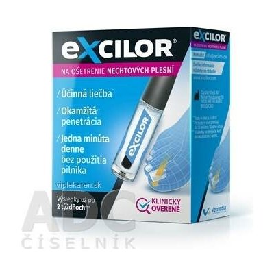 Excilor lak k léčbě plísňových infekcí nehtů 3,3 ml – Sleviste.cz