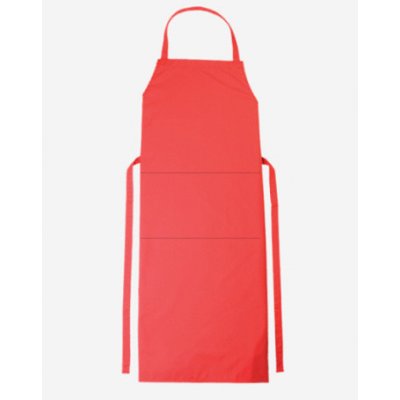 Workwear Verona Dlouhá pracovní zástěra s laclem 00130-01 Red – Hledejceny.cz