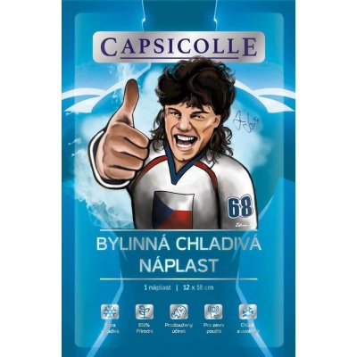 CAPSICOLLE bylinná chladivá náplast 12 x 18 cm 1 ks – Zboží Dáma