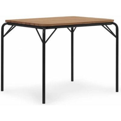 Normann Copenhagen Stůl Vig Robinia 90 x 80 cm, black