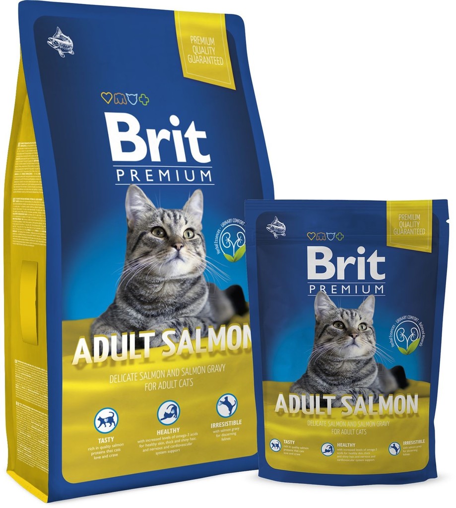 Brit cat adult Premium Salmon 1,5 kg