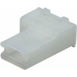 IMP Izolační kryt-úhlový pro konektor Faston 6,3 mm - samice / bílý