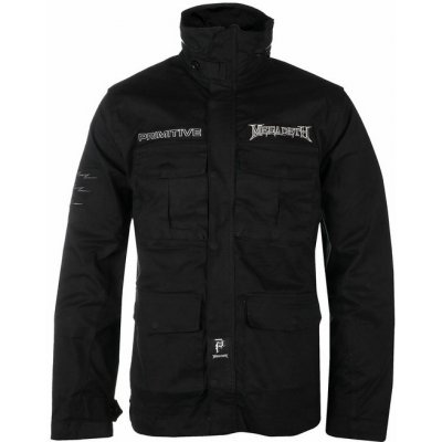 Primitive x Megadeth Rattlehead M65 Black pa421171-blk – Zboží Mobilmania