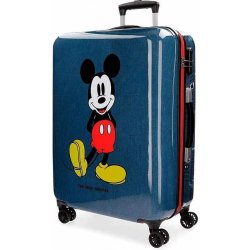 JOUMMABAGS ABS kufr Mickey blue 69 cm cestovní zavazadla - Nejlepší Ceny.cz
