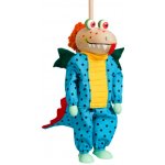 Mašek umělecká výroba loutka drak 20 cm – Zboží Dáma