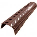 Gunnex Větrací pás s kartáčem 180 x 70 x 1000 mm hnědý 1 ks