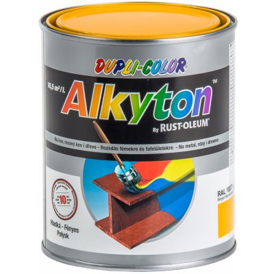 Alkyton hladký lesklý RAL 1007 žlutá narcisová 750ml