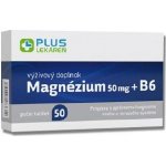 Plus Lékárna Magnézium 50 mg + B6 50 tablet – Hledejceny.cz