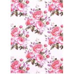 SCANquilt utěrka FLORA růže bílorůžová 50 x 70 cm – Sleviste.cz