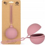 Petite&Mars pouzdro silikon na dudlík Dusty Rose – Zboží Dáma