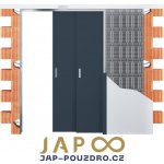 Pouzdro JAP 730 Norma Line Parallel do zděné příčky rozměr 2450 mm – Sleviste.cz